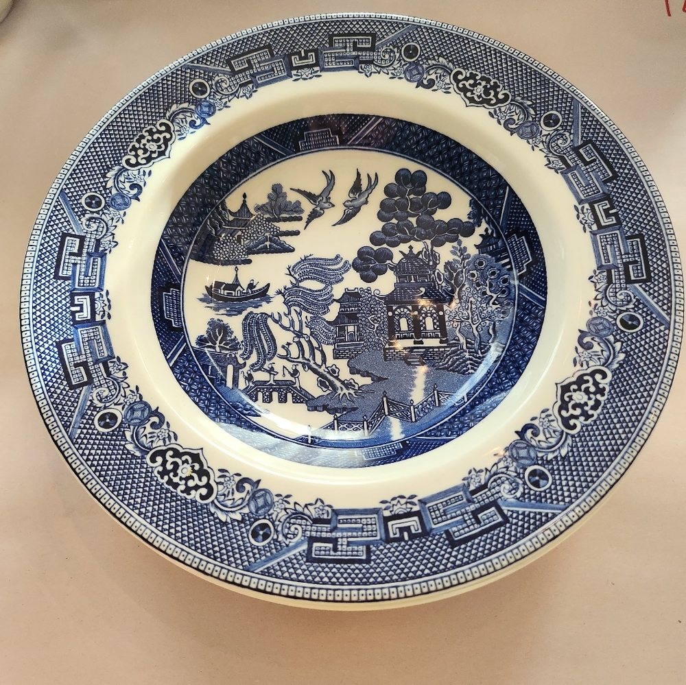 Blue Willow Soup Bowl  Set of 4
